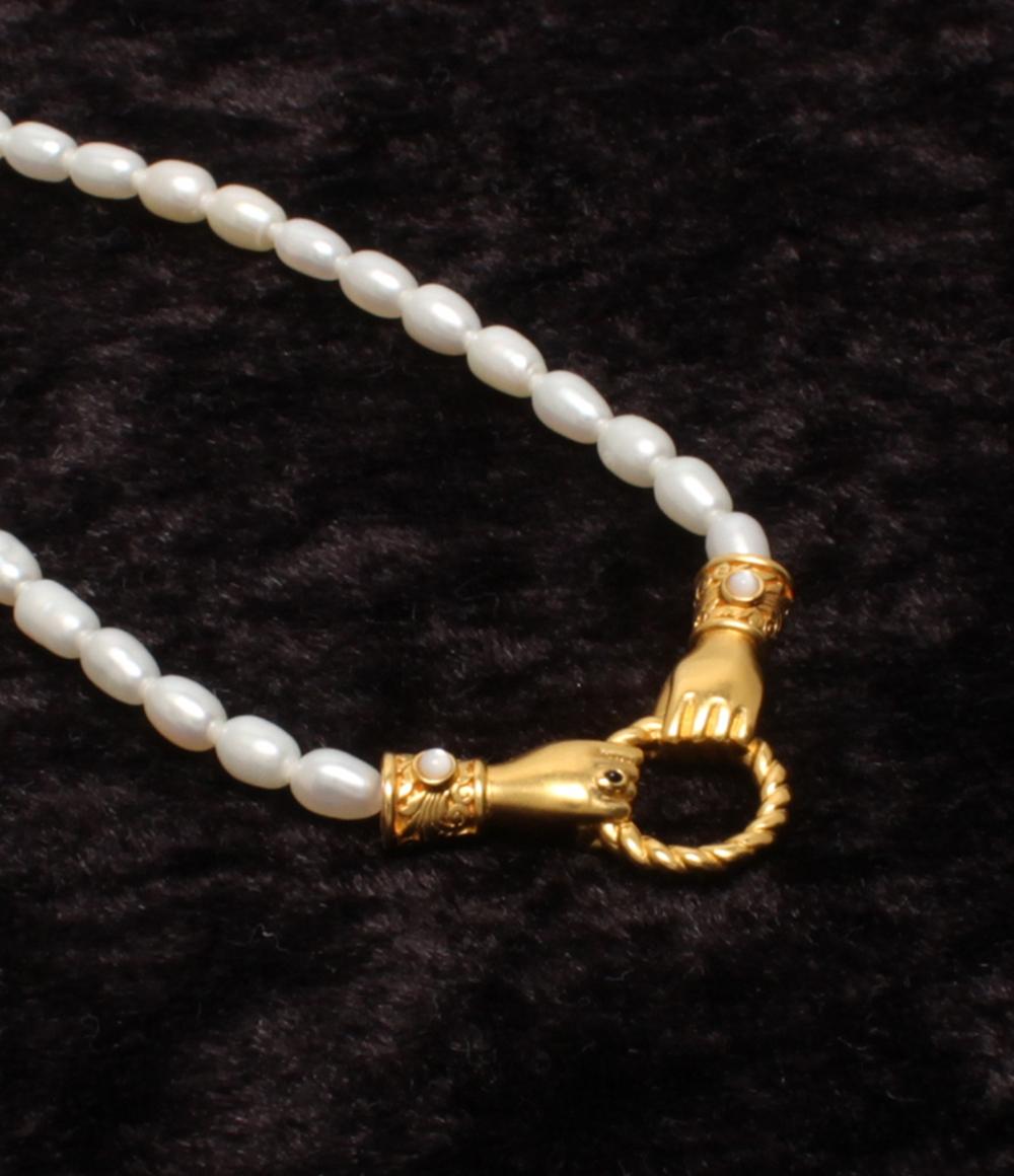 美品 MISSOMA ネックレス 淡水パール ハリスリードコラボ レディース ミッソマ