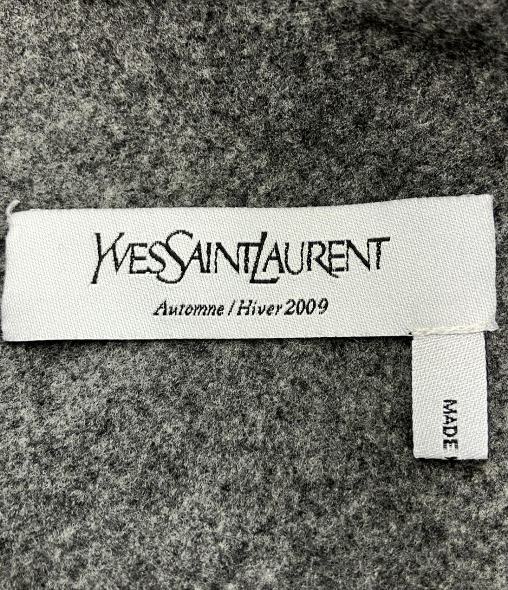 美品 イヴ・サンローラン 膝丈スカート レディース YVES SAINT LAURENT