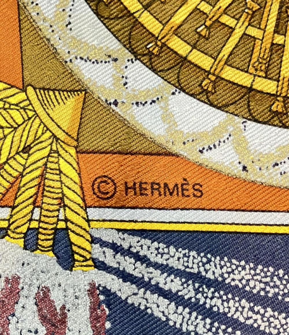 エルメス HERMES スカーフ カレ90 FEUX D 