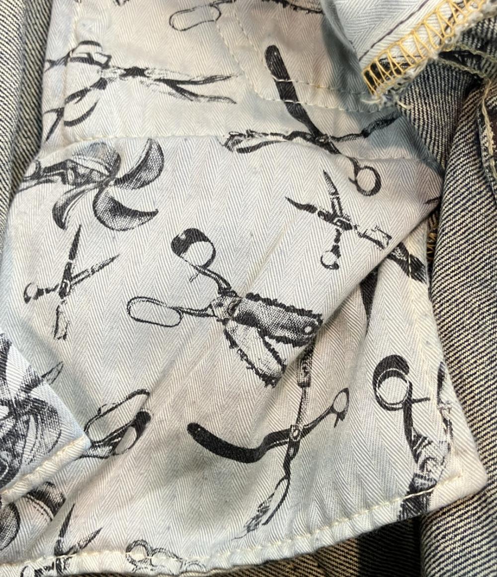 美品 DENHAM デニムパンツ ジーンズ FORGE FMMIJ CURVING 01250211359 メンズ SIZE W27 L32 デンハム