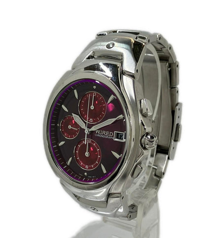 WIRED 腕時計 クオーツ 7T92-0DH0 メンズ ワイアード