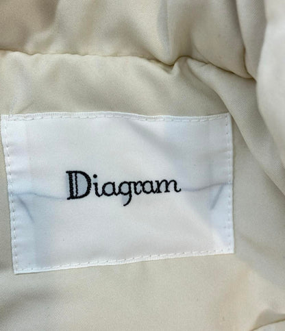 Diagram GRACE CONTINENTAL ダウンジャケット 金ボタン レディース SIZE 38 (S) ダイアグラムグレースコンチネンタル