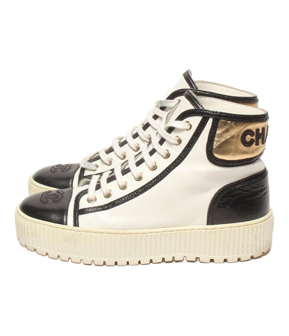 シャネル ハイカットスニーカー G38091 レディース SIZE 37 (L) CHANEL