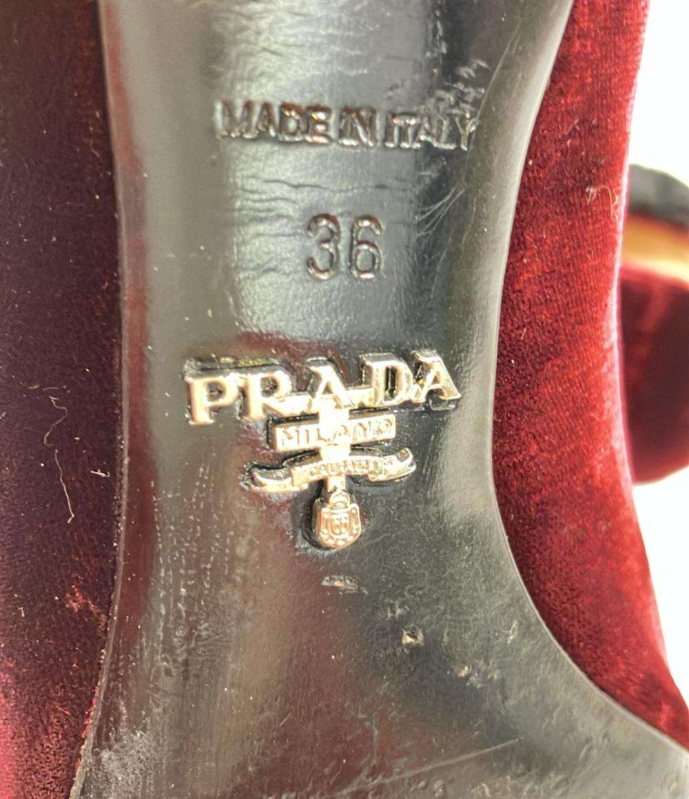 PRADA パンプス ベロア レディース SIZE 36 (23cm) プラダ