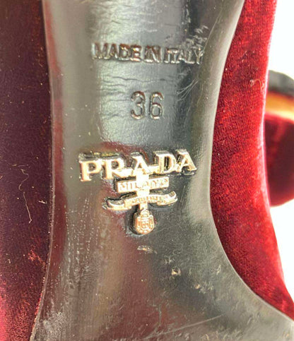 PRADA パンプス ベロア レディース SIZE 36 (23cm) プラダ