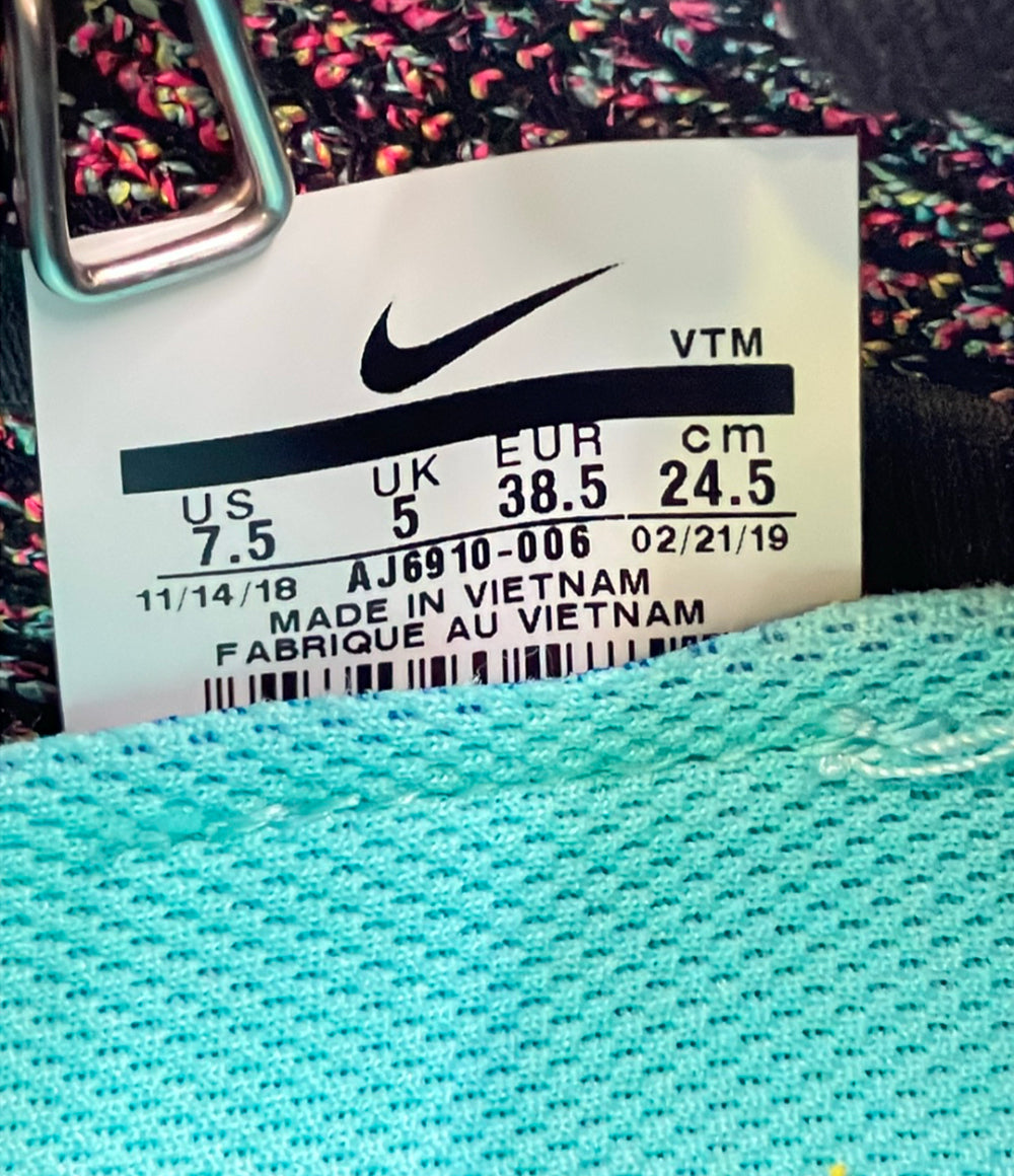美品 NIKE ローカットスニーカー ランニングシューズ フライニット 3 エア ヴェイパーマックス AJ6910-006 レディース SIZE 24.5 ナイキ