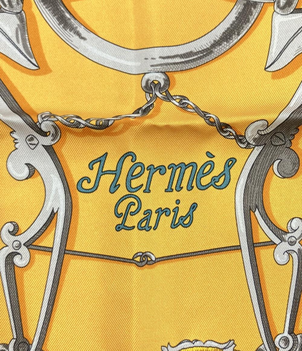 エルメス スカーフ カレ90 シルク100% ANTOINE DE PLVVINEL レディース HERMES