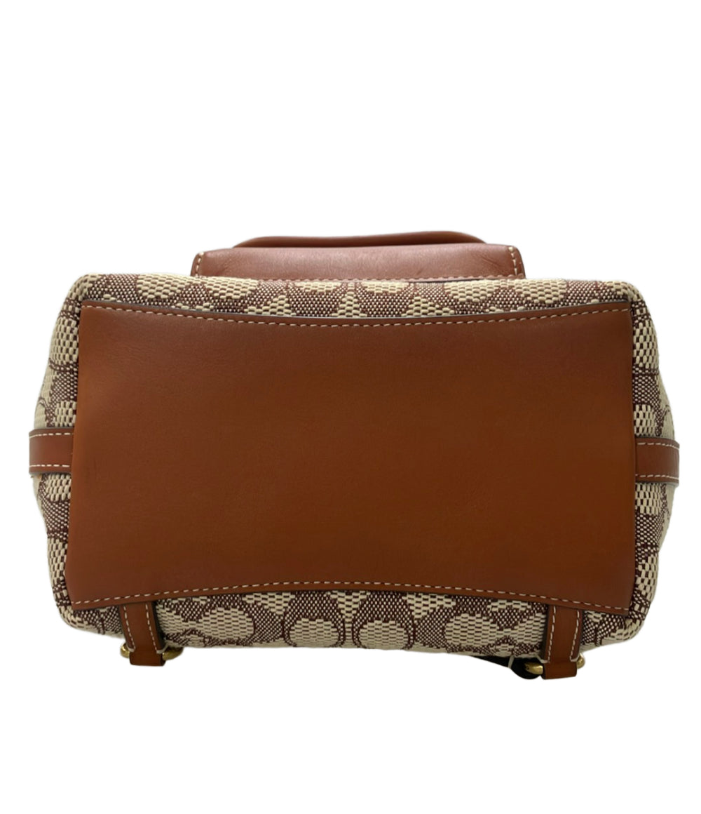 美品 COACH リュック シグネチャー CH591 レディース コーチ