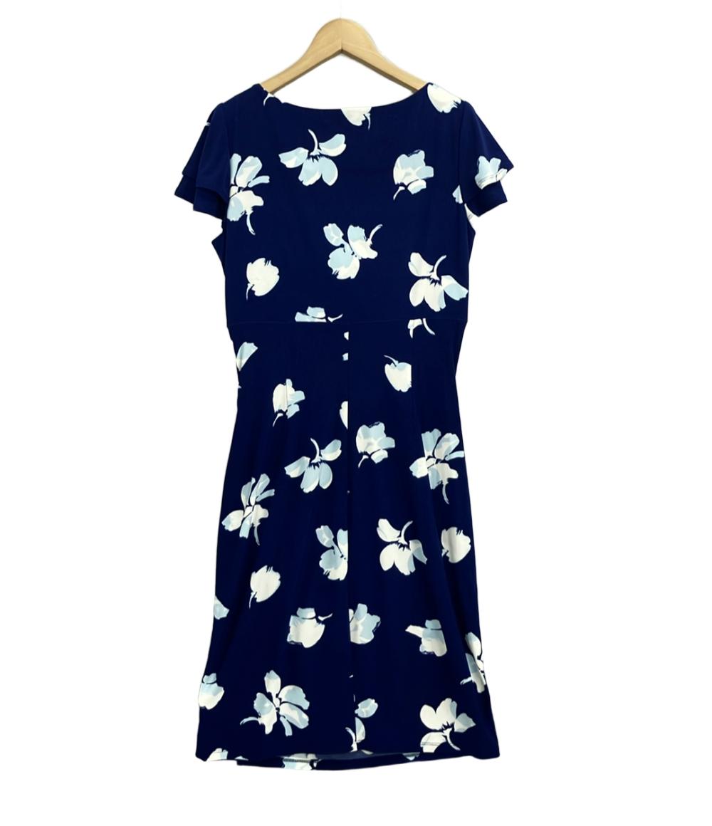 美品 ローレン ラルフ ローレン 半袖ワンピース レディース SIZE 8 (M) LAUREN RALPH LAUREN