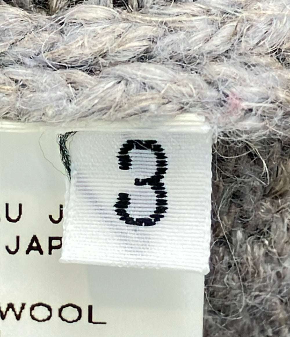 Yohji Yamamoto POUR HOMME 長袖 カーディガン メンズ SIZE 3 ヨウジヤマモトプールオム