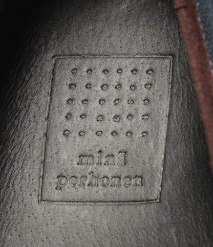 美品 ミナペルホネン フラットシューズ aurinko ads7653 レディース SIZE 22.5 (XS) mina perhonen