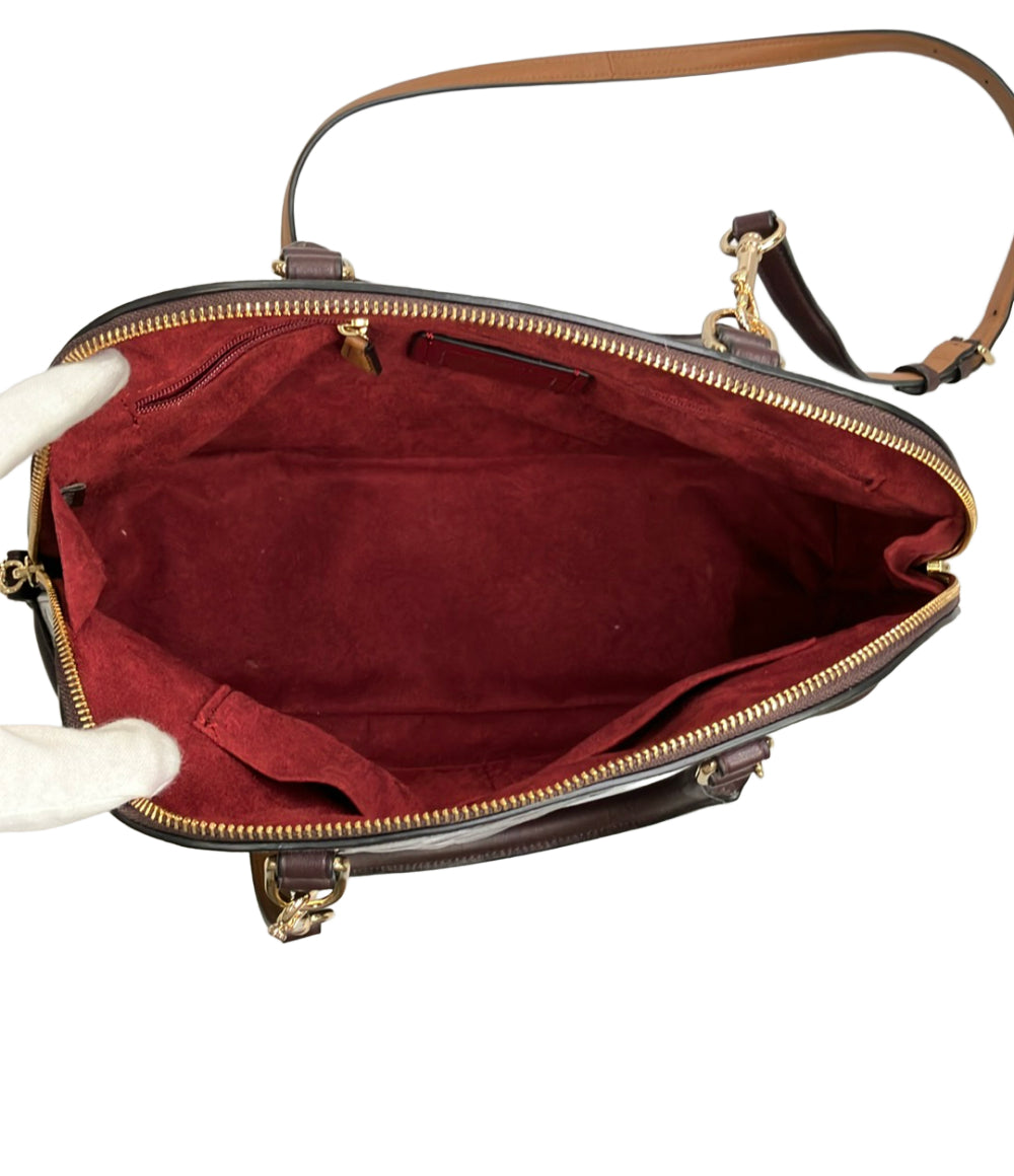 美品 COACH ハンドバッグ ショルダーバッグ 2WAY 斜め掛け F55449 レディース コーチ