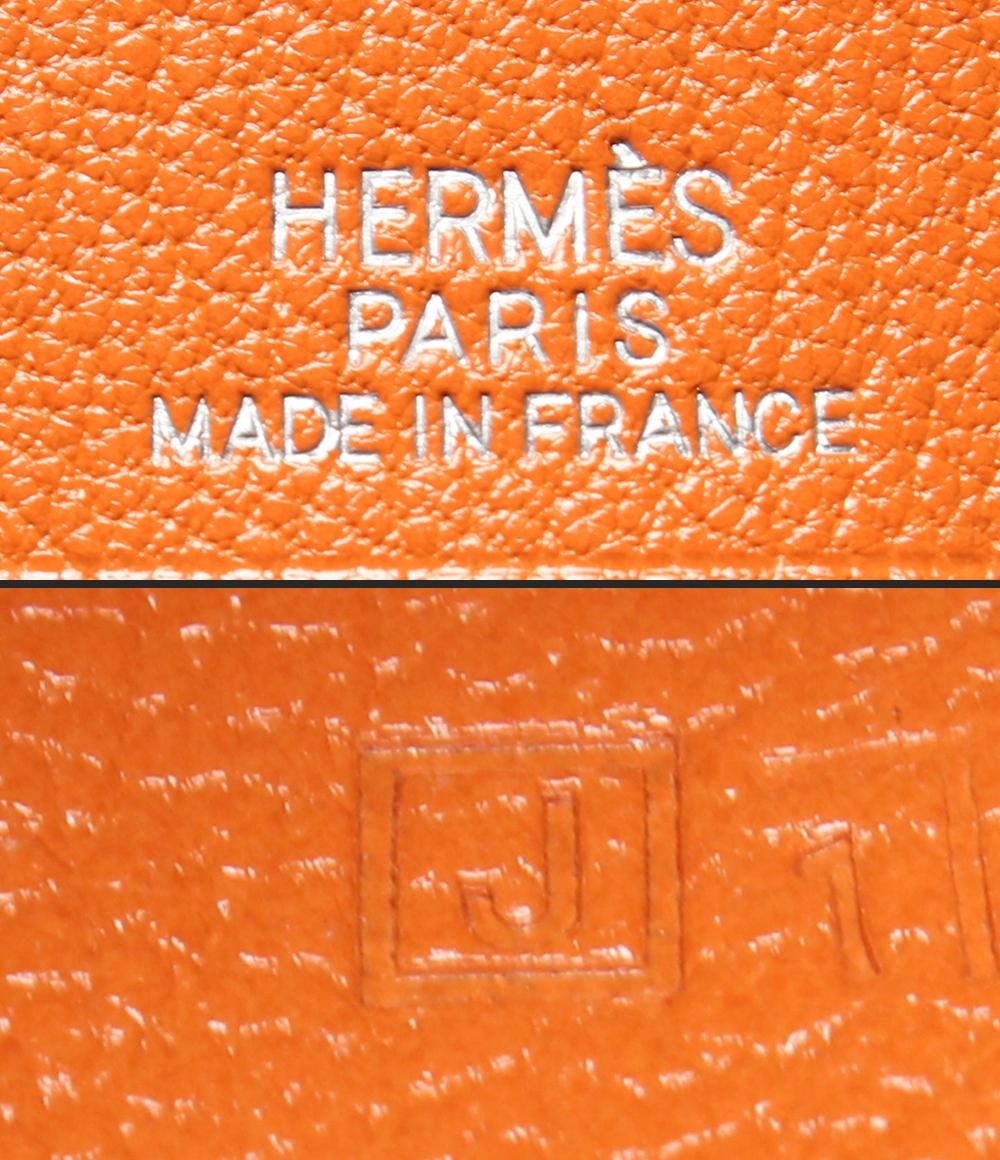 エルメス 手帳カバー □J刻印 シルバー金具 アジェンダGM ユニセックス HERMES