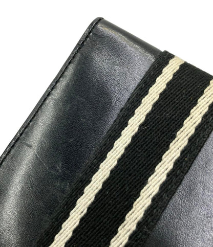 訳あり BURBERRY BLACK LABEL 二つ折り財布 メンズ バーバリーブラックレーベル