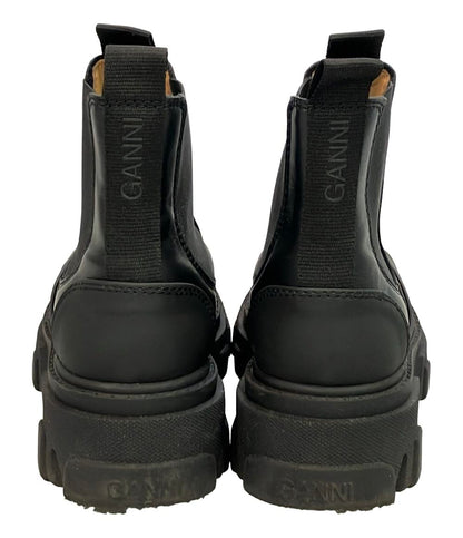 GANNI サイドゴアブーツ ショートブーツ Cleated Low Chelsea S3237 4900 レディース SIZE 38 (M) ガニー