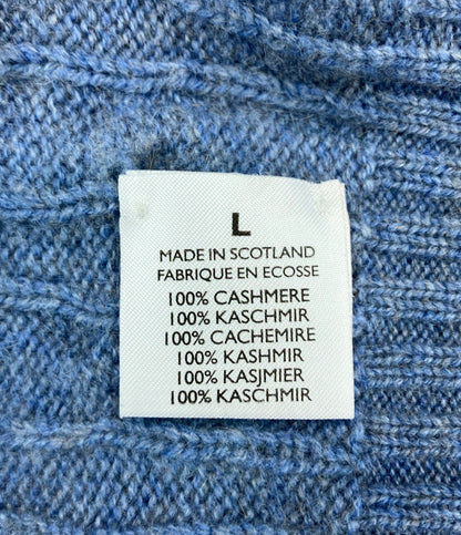 Johnstons of Elgin 長袖ニット レディース SIZE L ジョンストンズ オブ エルガン