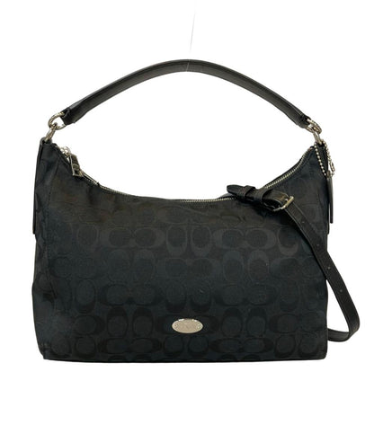 美品 COACH 2way ショルダーバッグ肩掛け 斜め掛け シグネチャー F36716 レディース コーチ