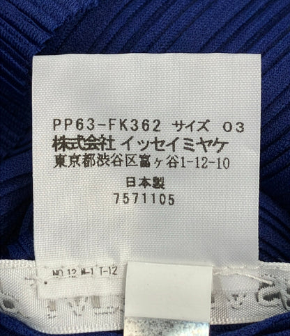 PLEATS PLEASE 長袖 ハイネック カットソー レディース SIZE 03 プリーツプリーズ