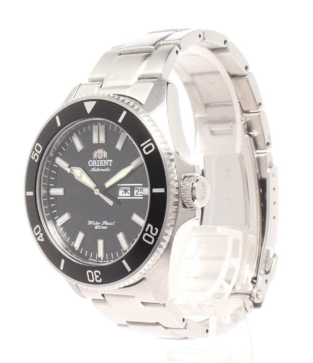 ORIENT 腕時計 自動巻き ブラック F692-UAB0 メンズ オリエント