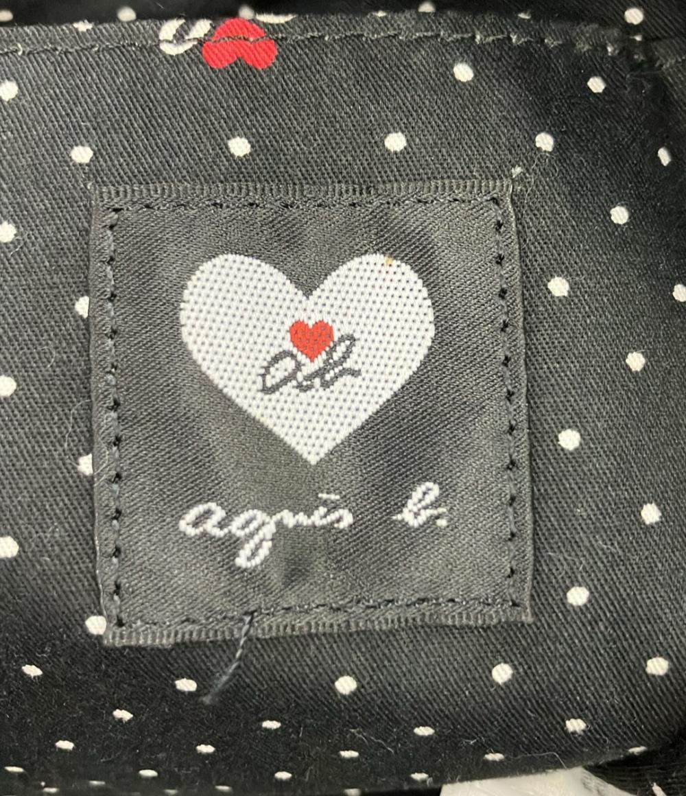 アニエスベー トートバッグ ショルダーバッグ 肩掛け ナイロン レディース agnes b.