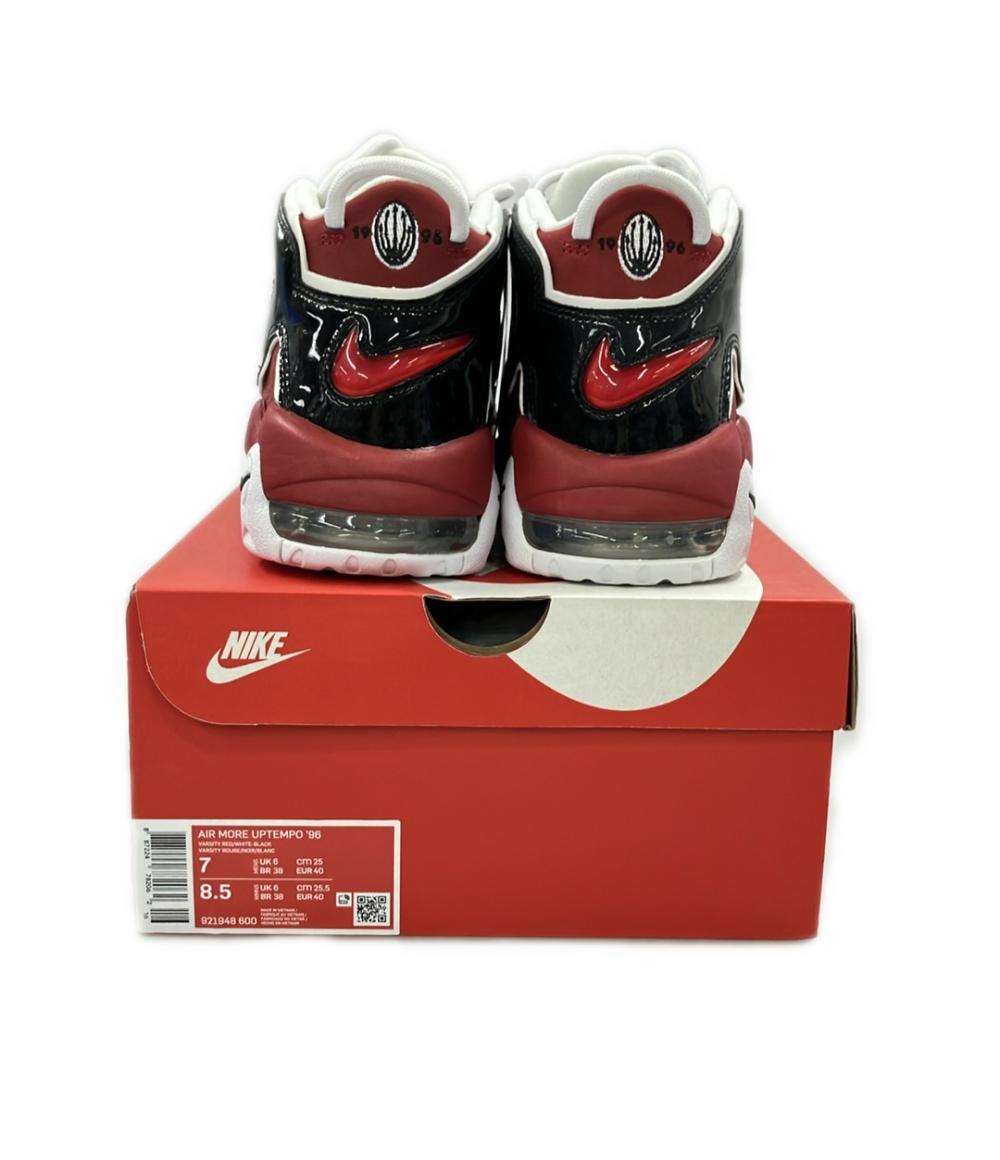 美品 NIKE ハイカットスニーカー AIR MORE UPTEMPO 96 921948-600 メンズ SIZE 25.0 (S) ナイキ