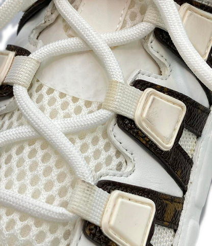 LOUIS VUITTON ローカットスニーカー シークレットインソール ランアウェイライン CL 1118 レディース SIZE 37 1/2 (L) ルイ・ヴィトン