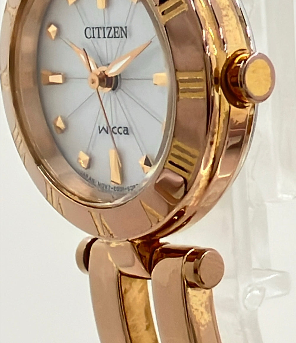CITIZEN 腕時計 ウィッカ wicca ソーラー E031-S057272 レディース シチズン