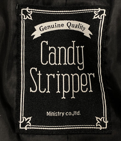 ラッフルカラーコート     1186101 レディース SIZE M (M) Candy Stripper