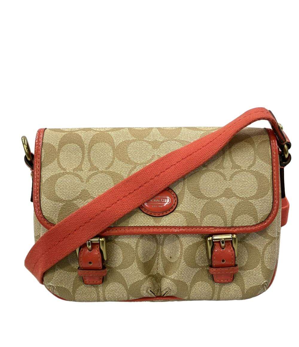 COACH ショルダーバッグ 斜め掛け シグネチャー レディース コーチ