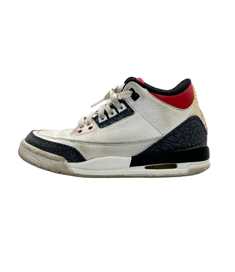 ナイキ ミドルカットスニーカー AIR JORDAN 3 RETRO SE-T DB4169-100 キッズ SIZE 23.5 (M) NIKE