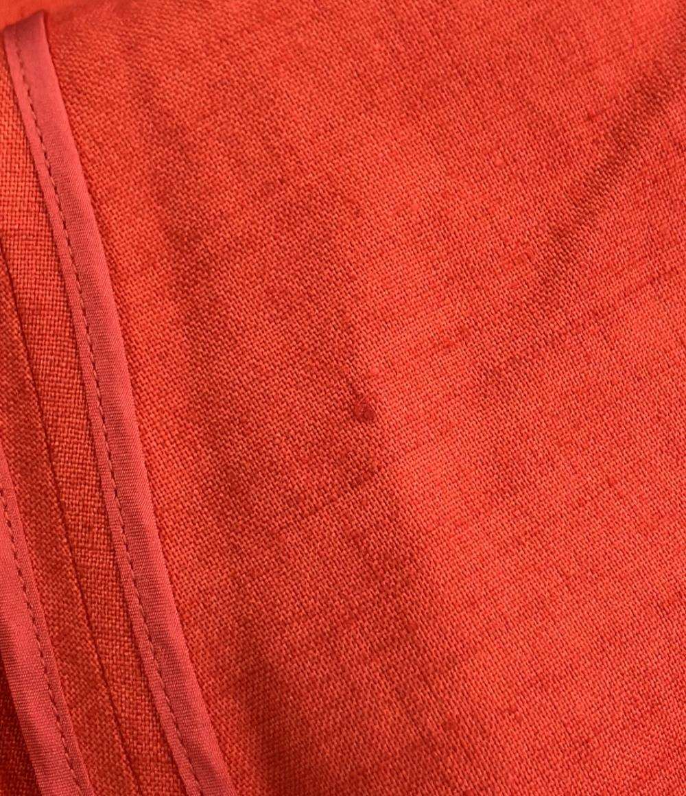 Drawer リネン混シルク Aラインノースリーブ ワンピース 6526-234-1288 レディース ドゥロワー