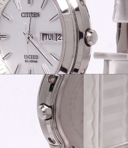 CITIZEN 腕時計 エクシード EXCEED ソーラー ホワイト H10B-T015620 メンズ シチズン