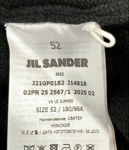 JIL SANDER ウールカシミヤVネックニット25ss メンズ SIZE 52 (XL) ジルサンダー
