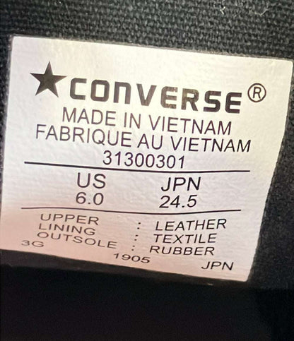 訳あり CONVERSE ローカットスニーカー レディース SIZE 24.5 (L) コンバース