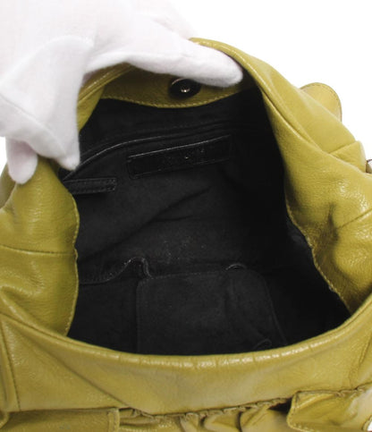 Yves Saint Laurent rive gauche ショルダーバッグ 肩掛け フリル レディース イヴサンローランリヴゴーシュ