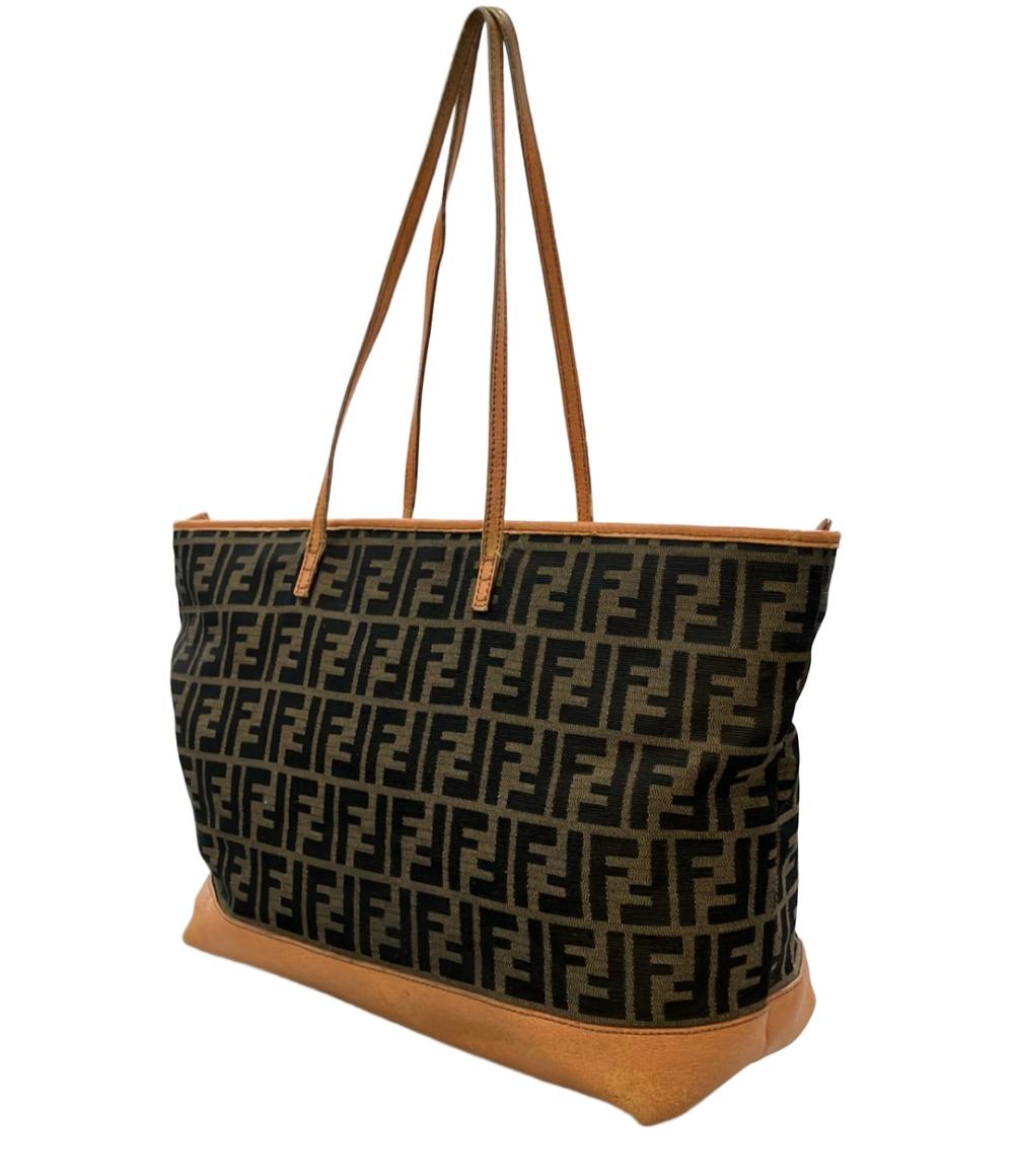 訳あり FENDI トートバッグ ショルダーバッグ 肩掛け ズッカ