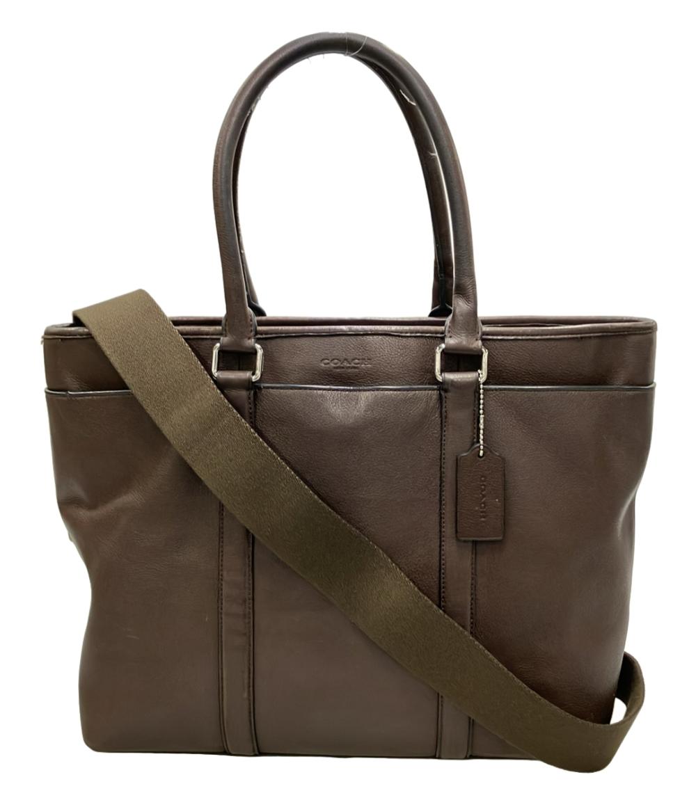 コーチ 2WAY トートバッグ ブリーフケース ショルダーバッグ F54758 メンズ COACH