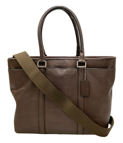 コーチ 2WAY トートバッグ ブリーフケース ショルダーバッグ F54758 メンズ COACH