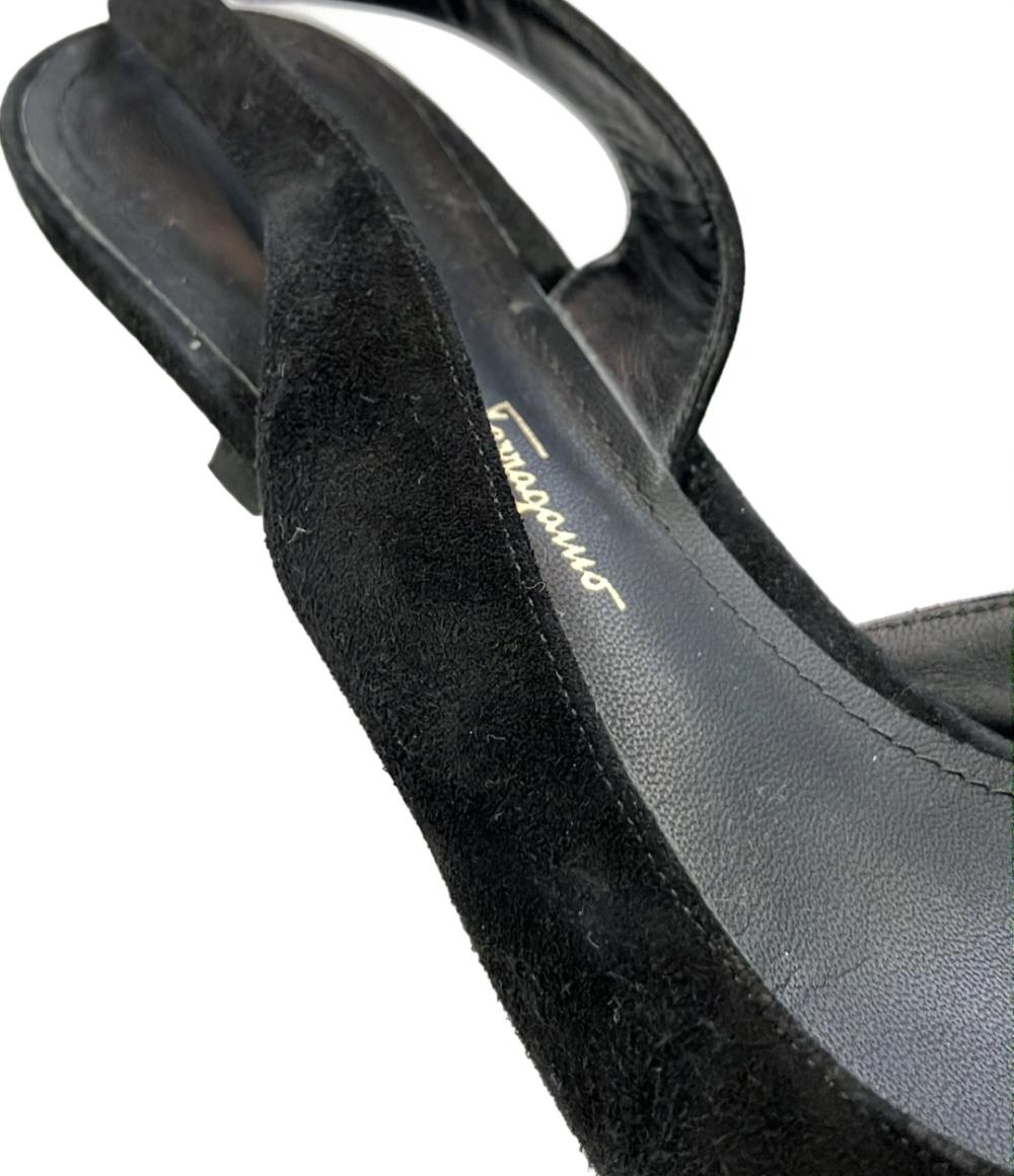 サルヴァトーレフェラガモ ミュール バックストラップ REDA ヴァラ レディース SIZE 8D (XL) Salvatore Ferragamo