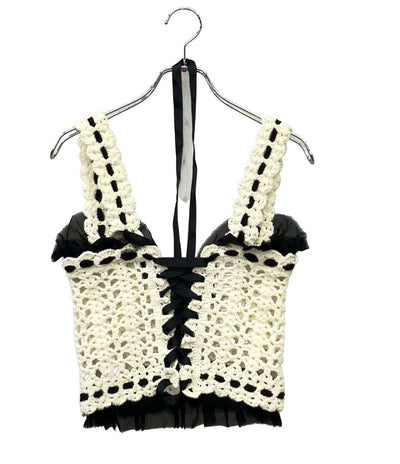 CHANEL ビスチェ クロシェ レディース SIZE 36 (XS) シャネル
