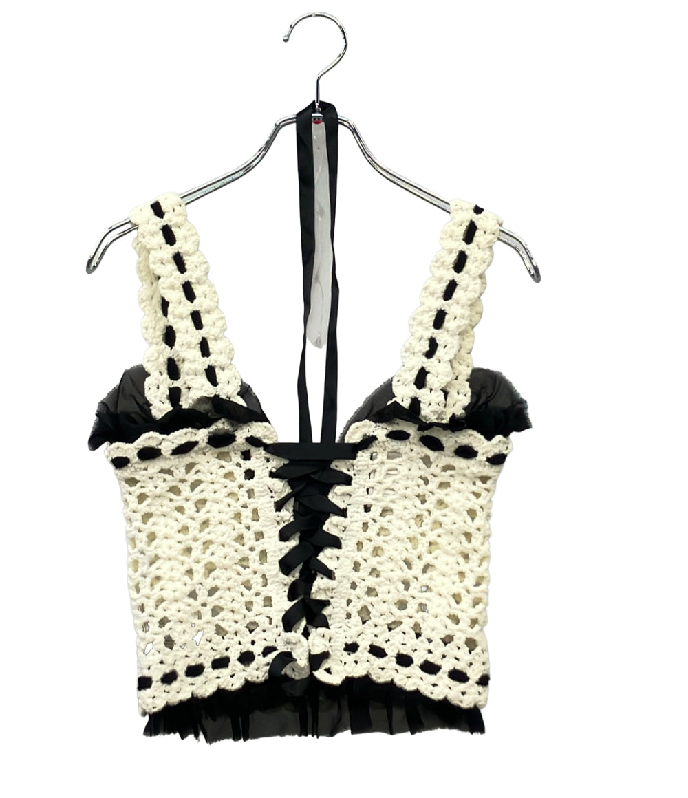 CHANEL ビスチェ クロシェ レディース SIZE 36 (XS) シャネル