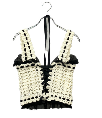CHANEL ビスチェ クロシェ レディース SIZE 36 (XS) シャネル