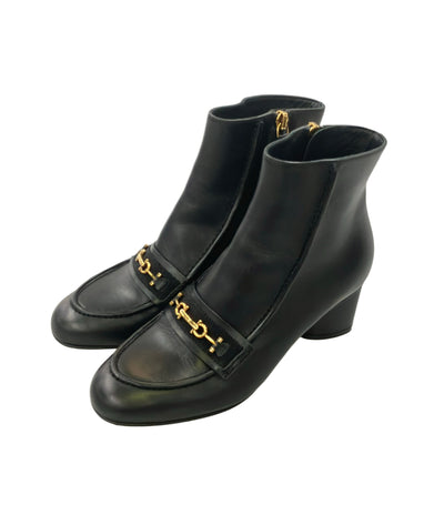 Salvatore Ferragamo ショートブーツ ガンチーニ レディース SIZE 5 1/2 サルヴァトーレフェラガモ