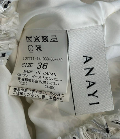 美品 アナイ ノースリーブワンピース レディース SIZE 36 (XS) ANAYI