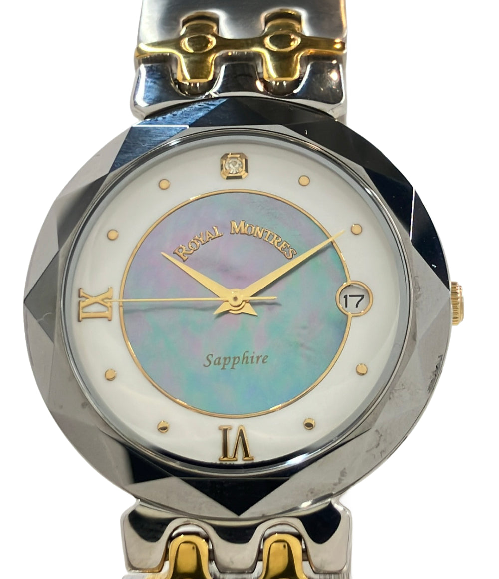 ROYAL MONTRES 腕時計 クオーツ RM-P2001M メンズ ロイヤルモントレス