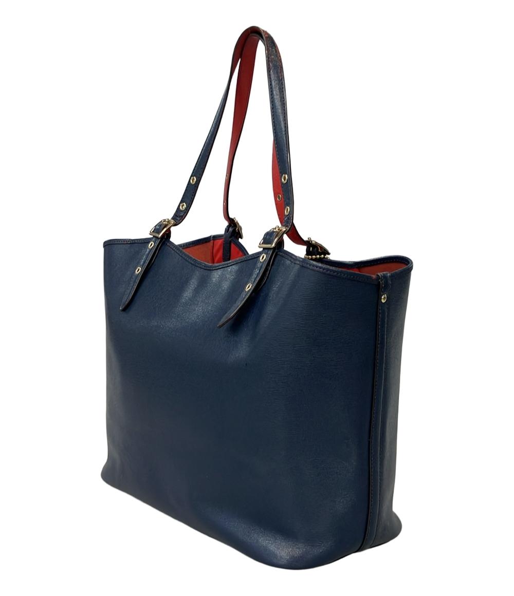 訳あり COACH トートバッグ 肩掛け パンチング ロゴ レディース コーチ