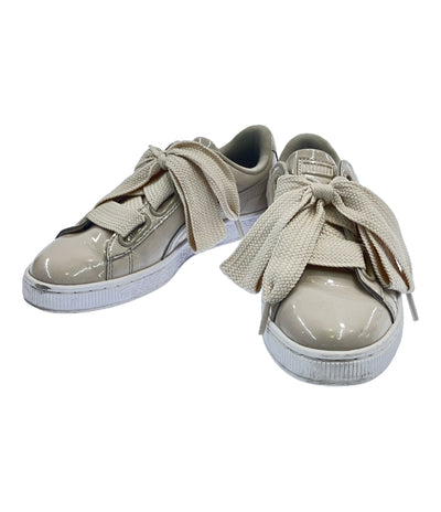 プーマ ローカットスニーカー Basket Heart Patent 363073-22 レディース SIZE 24 (L) PUMA