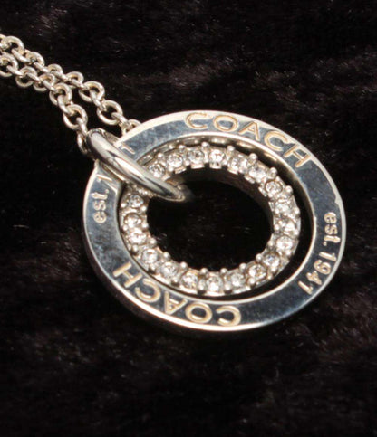 コーチ ネックレス SV925 サークル レディース COACH