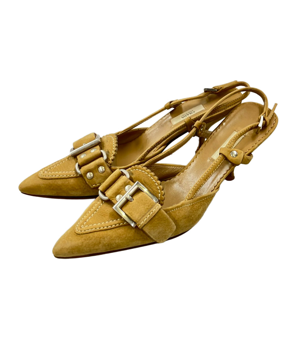 PRADA スリングバックパンプス レディース SIZE 34 1/2 プラダ