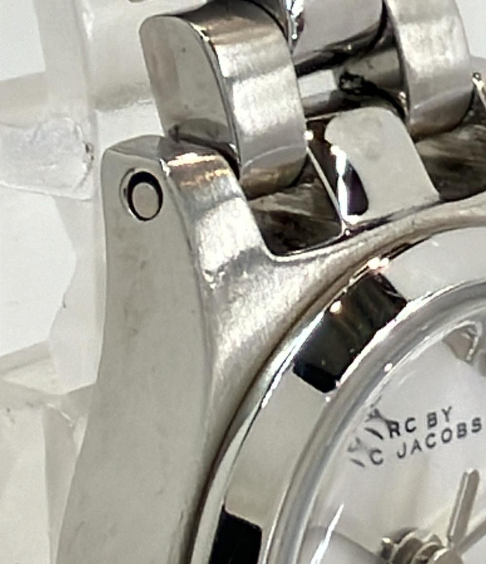 マークバイマークジェイコブス 腕時計 クオーツ シルバー MBM3198 レディース MARC BY MARC JACOBS